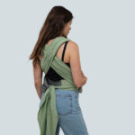 LoveTie хибридна раница за бебета 1м.+, Love and Carry от 3,5 до 15кг Meadow - Image 4