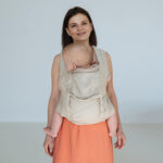 LoveTie хибридна раница за бебета 1м.+, Love and Carry от 3,5 до 15кг Nougat