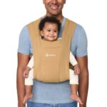 Хибридна ергономична раница за най-малките Ergobaby  Embrace Camel - Image 2