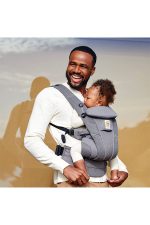 Ергономична раница Ergobaby Omni Breeze Graphite Grey с мрежест панел  регулируема