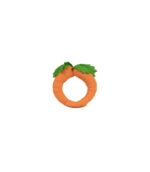 OLI&CAROL 2В1 МНОГОФУНКЦИОНАЛНА ЧЕСАЛКА ЗА ЗЪБИ 0+ И ИГРАЧКА ЗА БАНЯ 100%ЕСТЕСТВЕН КАУЧУК Морковчето Cathy - Image 6