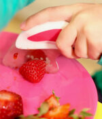 Комплект прибори за хранене бебе | дете doddl вилица и лъжичка + ножче 3 разцветки над 12м. - Image 4