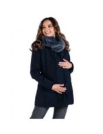 WOMBAT&Co London 4в1 зимно яке за бременни и бебеносене Wallaby сиво и черно - Image 3