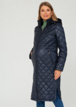 Стилно палто за бременни "Лестър" яке за бременни 2в1 капитонирано последни M - Image 2