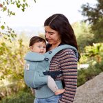 Ергономична раница Ergobaby ADAPT Softflex Mesh с мрежест панел Slate Blue максимална проветривост - Image 4