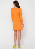 Рокля за бременни и кърмещи "Алиша" манго - Image 3