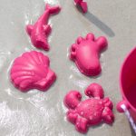 Scrunch Kids формички за пясък 100%Силикон - смачкай, сгъни, навий и прибери РАЗЛИЧНИ РАЗЦВЕТКИ - Image 12