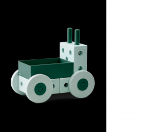 MODU Дания *NEW* 3in1 Walker - иновативна проходилка и играчка 22части оранжев - Image 4