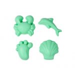 Scrunch Kids формички за пясък 100%Силикон - смачкай, сгъни, навий и прибери РАЗЛИЧНИ РАЗЦВЕТКИ - Image 3