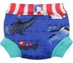 Бански за бебе , бебешки бански за плуване с 50+UV защита Closeparent Англия Whale Shark последни 6-12m