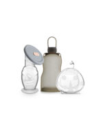 Haakaa Express & Collect сет - помпа, капак , калинка колектор и многократен пауч за кърма/храна - Image 2