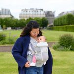 Ергономична раница Ergobaby ADAPT Softflex Mesh с мрежест панел Pearl Grey максимална проветривост - Image 3