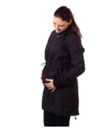 Ватирано 3в1 софтшел яке за бременни и бебеносене 10 000мм воден - Image 4