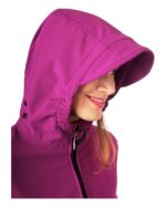 Ватирано 3в1 софтшел яке за бременни и бебеносене 10 000мм воден стълб fuchsia - Image 6