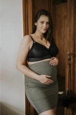 Сутиен  за бременни и кърмачки Mamalogia by Сгушени без банел с широка поддържаща лента за едър бюст