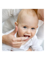 Haakaa комплект 2 бр. четка за зъби , силиконов напръстник за миене на зъби от 0+ с кутийка