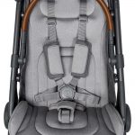 Компактна количка Metro+ Deluxe на Ergobaby London Grey с включени борд и поставка за чаша - Image 9