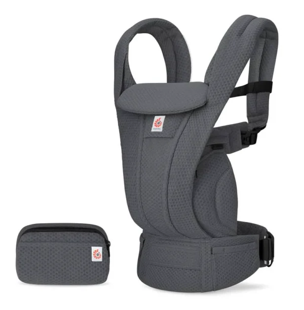 Ергономична раница Ergobaby Omni Deluxe Edition от мрежеста материя Graphite - Image 4