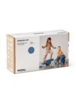 MODU Дания комплект за активна игра с блокчета от 0 до 6г. вариант "Мечтател" 34 елемента МОДУ  Син - Image 2