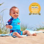 2в1 Бански за бебе , цял костюм за плуване с 50+UV  Splash About Under the Sea - Image 6