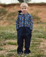 Детски Softshell гащеризон космонавт с качулка роботи последни - Image 5