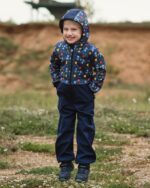 Детски Softshell гащеризон космонавт с качулка роботи последни - Image 3