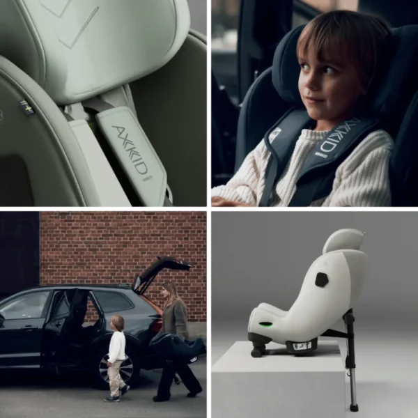 Axkid Minikid 4 MAX за деца от 61-125см един стол до около 7г възраст с Plus Test - Image 2