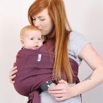 Слинг Caboo Cotton Blend  памук Burgundy - Image 2