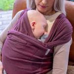 Слинг Caboo Cotton Blend  памук Burgundy - Image 5