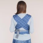 LoveTie хибридна раница за бебета 1м.+, Love and Carry от 3,5 до 15кг цвят Indigo - Image 3