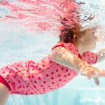 2в1 Бански за бебе , цял костюм за плуване с 50+UV  Splash About Англия  бебешки неопрен ЯГОДИ - Image 7