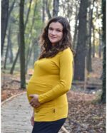 Памучна блуза за бременни / туника за бременни