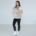 Love and Carry All-season софтшел покривало за бебеносене с 10 000mm мембрана и сваляща се подплата