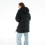 Зимно 3в1 Яке за бременни и бебеносене Еко Пух Love and Carry , по-къса унисекс кройка черно - Image 7