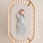 Love to Dream Australia чувалче за сън с опция повиване TOG 1.5 размер лимитирана облачета мента размер S