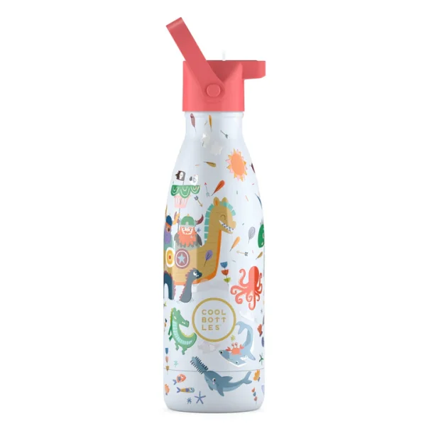 Cool Bottles Kids детски термос / термо бутилка 350ml. различни разцветки - Image 5