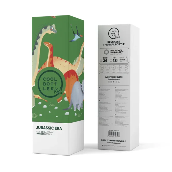 Cool Bottles Kids детски термос / термо бутилка 350ml. различни разцветки - Image 11