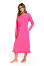 Нощница за бременни и кърмачки дълъг ръкав - Image 6