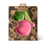 Oli and Carol сет от чиния и лъжичка за хранене от хевея дърво , Рамона Ряпата - Image 2