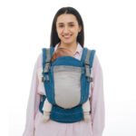 Love and Carry ONE регулируема ергономична раница с падащ панел и платка за кръста Лимитирана Denim - Image 2