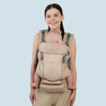 Love and Carry ONE AIR X регулируема ергономична раница за по-големи деца цвят Кашу - Image 4