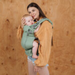 Love and Carry ONE AIR X регулируема ергономична раница за по-големи деца Зелена - Image 3