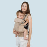 Love and Carry ONE AIR X регулируема ергономична раница за по-големи деца цвят Кашу - Image 5