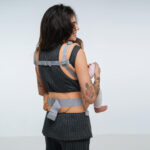 Хипсийт Love and Carry 6-в-1 ергономична раница за носене на бебе със седалка Teracota - Image 2