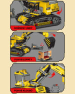 Комплект за изграждане на багер 2 в 1 с интерактивни функции – 461 части, съвместим с популярни марки строителни блокчета - Image 6