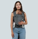 LoveTie хибридна раница за бебета 1м.+, Love and Carry от 3,5 до 15кг Stone