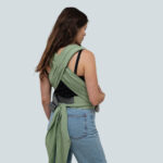 LoveTie хибридна раница за бебета 1м.+, Love and Carry от 3,5 до 15кг Meadow - Image 4