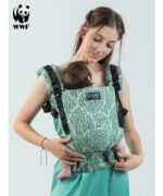 Ергономична раница Isara The One регулируема слингова Маjestic Forest зелена - Image 7