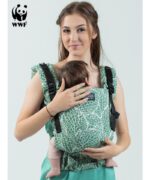 Ергономична раница Isara The One регулируема слингова Маjestic Forest зелена - Image 6