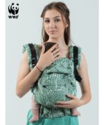 Ергономична раница Isara The One регулируема слингова Маjestic Forest зелена - Image 4